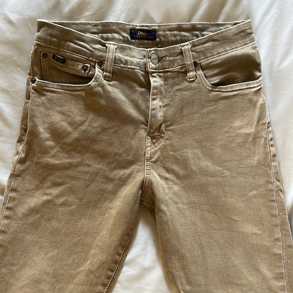 Boys Polo khaki pants